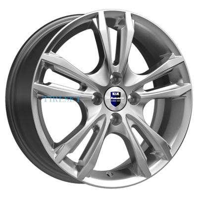 KиK 6x16/4x100 ET50 D60,1 Samara-оригинал (КС866) Сильвер SK