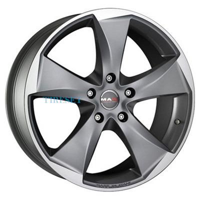 MAK 9x18/5x114,3 ET35 D76 Raptor 5 Graphite Mirror Face