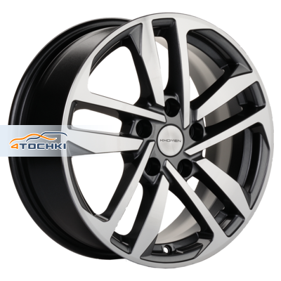 Khomen Wheels 6,5x16/5x114,3 ET47 D66,1 KHW1612 (Fluence/Juke) Gray-FP