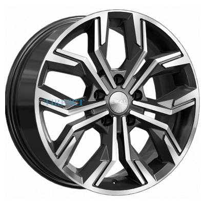 Скад 7x17/5x114,3 ET45 D67,1 Амиата Алмаз