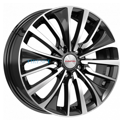 KиK 6,5x17/4x100 ET41 D60,1 Flanker-оригинал (КС751) Алмаз черный