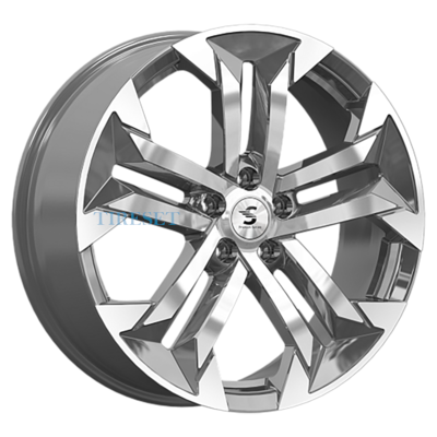 Premium Series 7,5x19/5x112 ET40 D57,1 КР015 (Kodiaq) Diamond Gloss Graphite