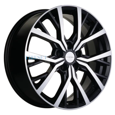 Khomen Wheels 7x18/5x114,3 ET45 D60,1 KHW1806 (Grand Vitara) Black-FP