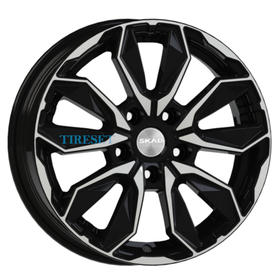 СКАД 6x16/5x114,3 ET45 D67,1 Сочи (КЛ309) Алмаз