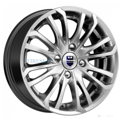 KиK 6,5x16/4x100 ET45 D67,1 Рим (КС639) Дарк платинум