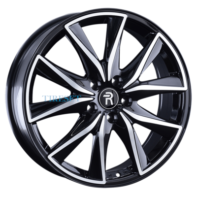 Replay 7x19/5x114,3 ET40 D64,1 HV16 BKF (конус, C570)