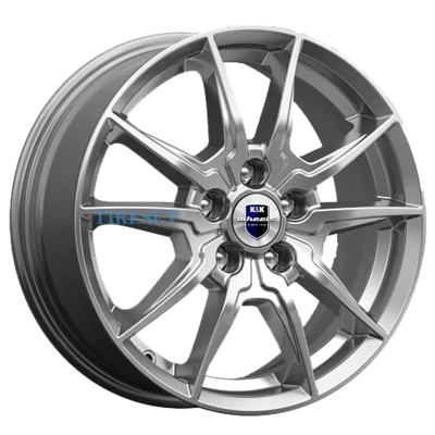KиK 6,5x16/5x114,3 ET38 D67,1 Адамар (КС886) Дарк платинум
