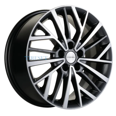 Khomen Wheels 7x17/5x110 ET46 D63,3 KHW1717 (Changan CS35/CS35 Pro) Gray-FP