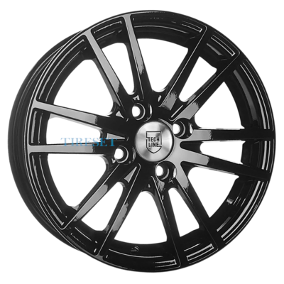 Диски Tech Line 5,5x14/4x100 ET43 D60,1 435 BL на tireset.ru