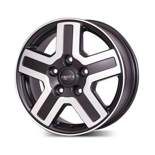 Диск PROMA Bus 6.5x16/5x118 D71.1 ET68 Алмаз матовый