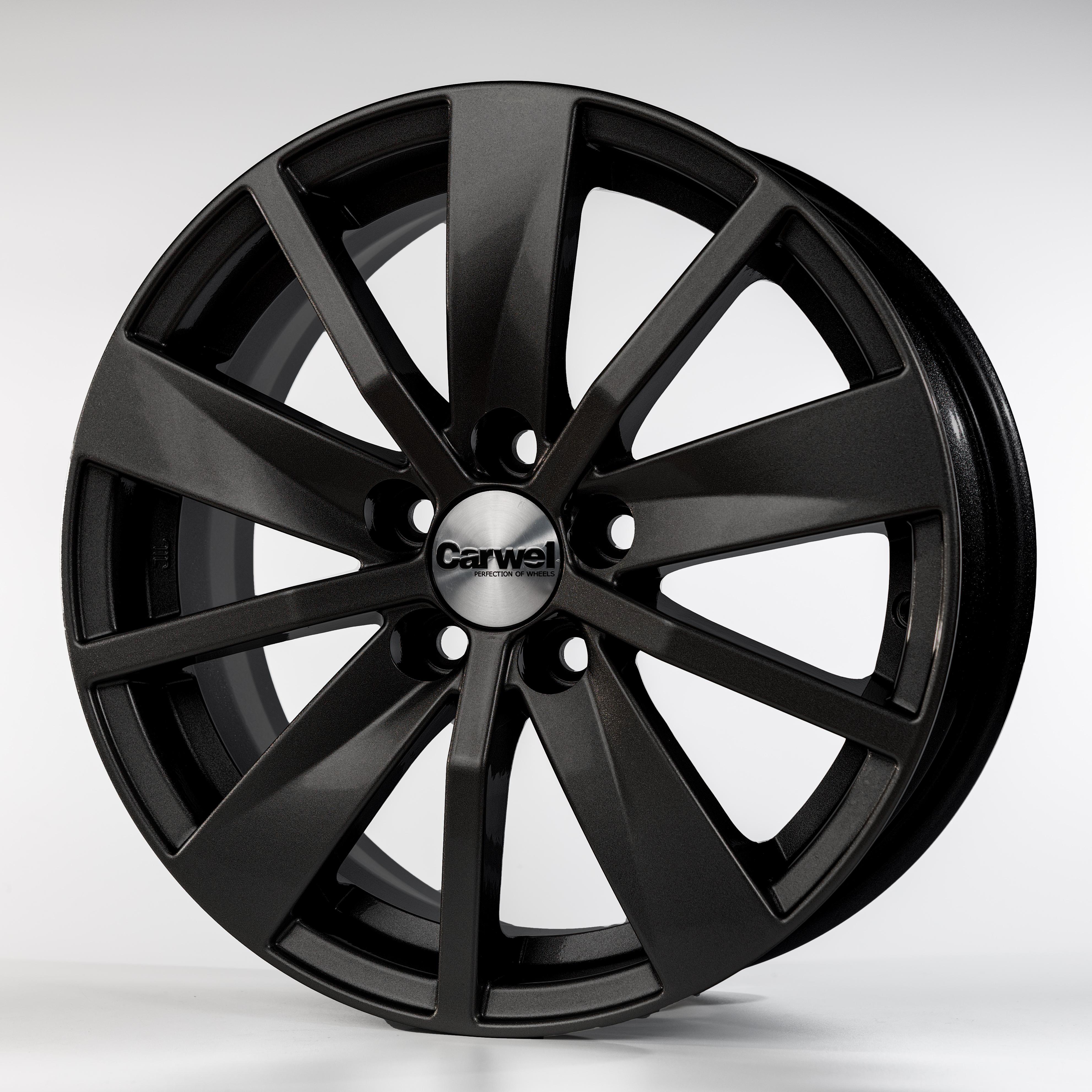 Carwel Имлес 165 (Polo) 6,0x15 5/100 ET40 d-57,1 BK (Арт.140300)