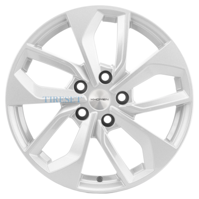 Khomen Wheels 7x17/5x114,3 ET45 D67,1 KHW1703 (CX-5/i40/X-Trail) F-Silver
