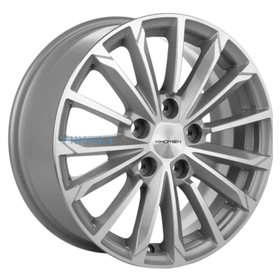 Khomen Wheels 6,5x16/5x114,3 ET45 D60,1 KHW1611 (Corolla) F-Silver-FP