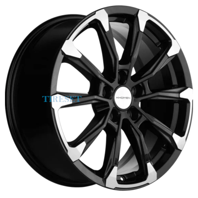 Khomen Wheels 7,5x18/5x108 ET49 D59,6 KHW1808 (Москвич 3) Black-FP