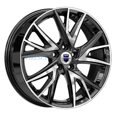 KиK 6,5x18/5x114,3 ET37 D66,6 Кайлас (КС1054) Алмаз черный
