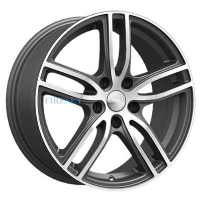 Диски СКАД 7x17/5x114,3 ET51 D67,1 Брайтон (КЛ311) Алмаз бархат новый на tireset.ru