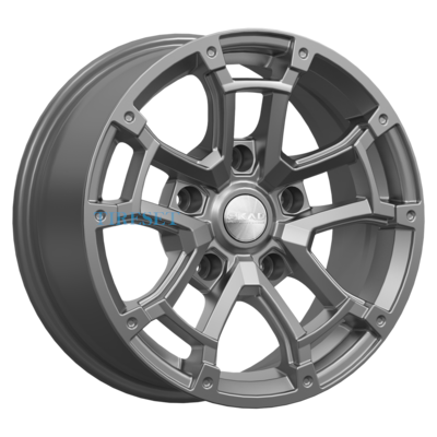 Скад 7x16/5x139,7 ET15 D98,5 Барахас графит