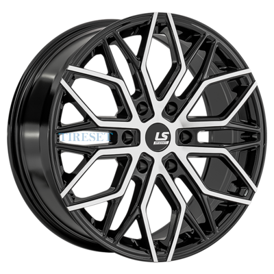 Диски LS FlowForming 8,5x19/6x139,7 ET36 D100,1 RC103 BKF (конус) на tireset.ru