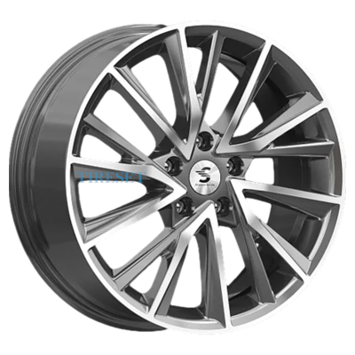 Premium Series 7,5x18/5x112 ET40 D57,1 КР010 (Kodiaq) Diamond Gloss Graphite
