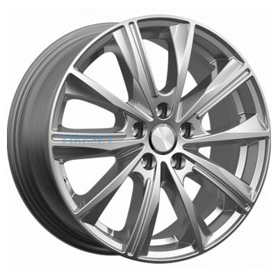 Диски KиK 7x16/5x108 ET50 D63,35 Арнар (КС904) Дарк платинум на tireset.ru