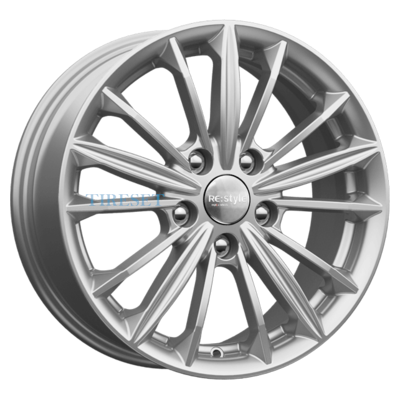 KиK 6,5x16/5x108 ET50 D63,35 КС871 Сильвер