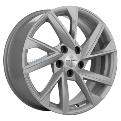 Khomen Wheels 7x17/5x114,3 ET45 D60,1 KHW1714 (Changan CS55/CS75 FL) F-Silver