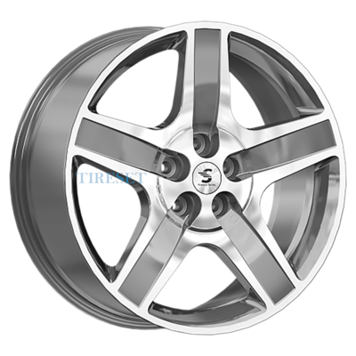 Premium Series 8,5x20/5x120 ET45,5 D62,6 КР008 (Li L7/Li L8) Diamond Gloss Graphite