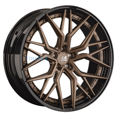 Диски LS Forged 10x22/5x112 ET18 D66,6 LS FG35 BZ/BK (конус) на tireset.ru
