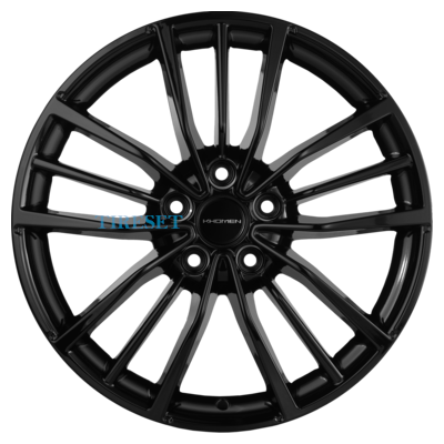 Khomen Wheels 7x18/5x112 ET43 D57,1 KHW1812 (Audi Q3) Black