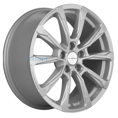 Диски Khomen Wheels 7,5x18/5x108 ET49 D59,6 KHW1808 (Москвич 3) F-Silver на tireset.ru