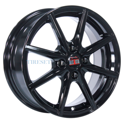 Alcasta 6x15/4x100 ET46 D54,1 M63 Black
