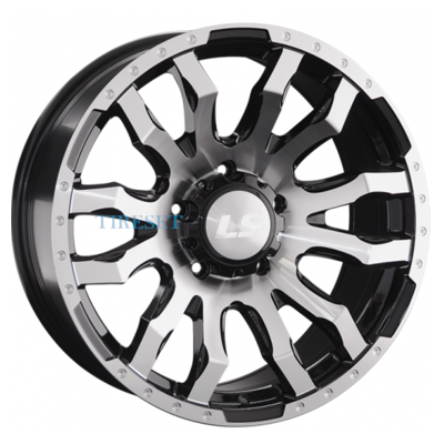 LS 9x20/6x139,7 ET20 D100,1 1294 BKF (конус, Колпак+лого)