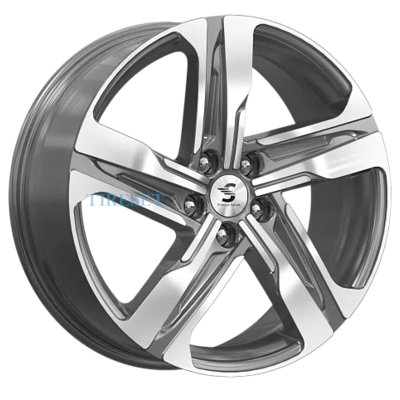 Premium Series 7,5x19/5x114,3 ET53 D67,1 КР004 (Tucson) Diamond Gloss Graphite (77570)