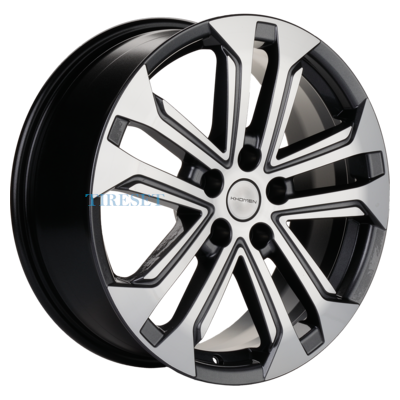 Khomen Wheels 7x18/5x112 ET43 D57,1 KHW1803 (Kodiaq/Tiguan) Gray-FP