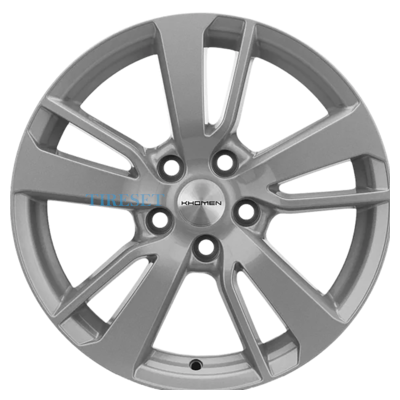Khomen Wheels 7x17/5x114,3 ET37 D66,5 KHW1704 (Jolion) F-Silver-FP