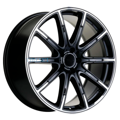 Khomen Wheels 8,5x19/5x112 ET38 D66,6 KHW1903 (Mercedes) Black-FP