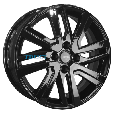 Диски Khomen Wheels 6x16/4x100 ET41 D60,1 KHW1609 (XRay) Black на tireset.ru