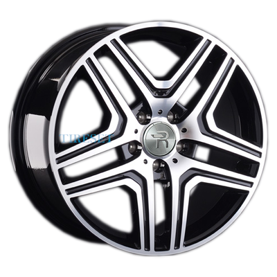 Replay 8,5x19/5x112 ET57 D66,6 MR67 BKF (конус, MB003)