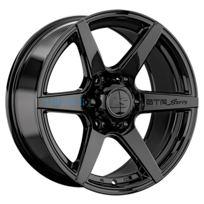 LS 9x18/6x139,7 ET25 D106,1 800 BK (конус)