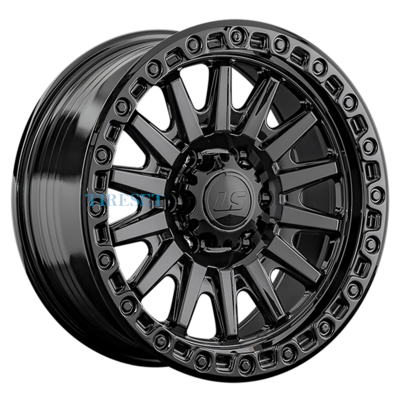 Диски LS FlowForming 9x18/5x150 ET25 D110,1 RC90 BK (конус, Колпак+лого) на tireset.ru
