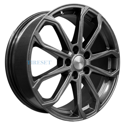 Khomen Wheels 7x18/5x112 ET43 D57,1 KHW1816 (Kodiaq/Tiguan/Audi Q3) Gray
