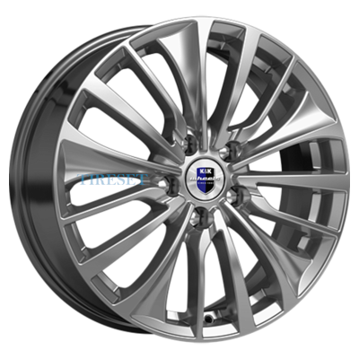 KиK 6,5x17/5x108 ET43 D67,1 Flanker (КС1097) Дарк платинум