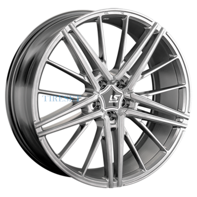 LS FlowForming 8x20/5x108 ET52 D63,3 RC76 HPB (конус, Колпак+лого)