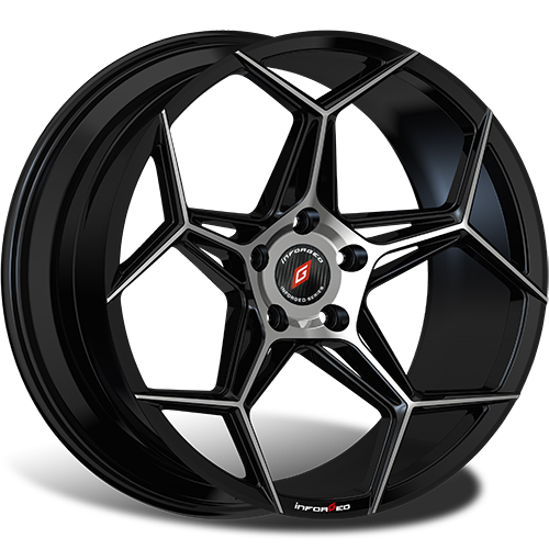 Диск INFORGED IFG40 9,5х19 5/112 ET42 D66,6 Black Machined