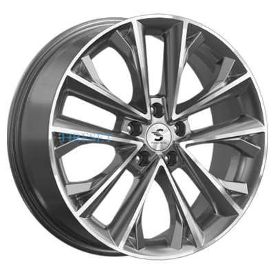 Premium Series 7x18/5x114,3 ET45 D60,1 КР012 (Atlas Pro) Diamond Gloss Graphite