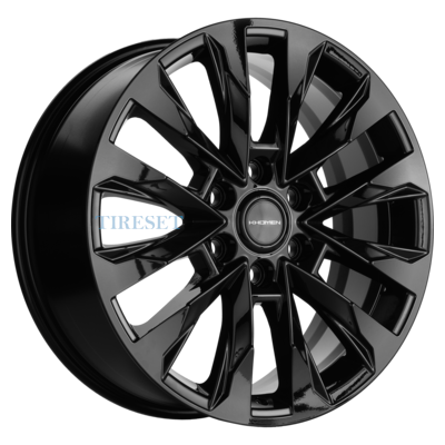 Диски Khomen Wheels 8x20/6x114,3 ET40 D67,1 KHW2010 (Mohave) Black на tireset.ru