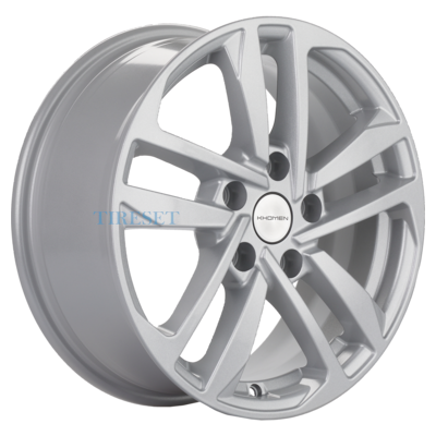 Khomen Wheels 6,5x16/5x114,3 ET40 D66,1 KHW1612 (Qashqai/Tiida) F-Silver