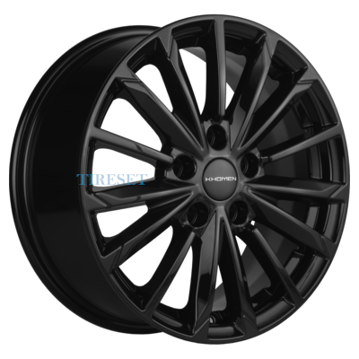 Khomen Wheels 6,5x16/5x108 ET45 D60,1 KHW1611 (Chery Tiggo 3/Tiggo 3 Pro) Black