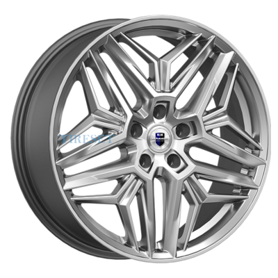 Диски KиK 7x19/5x112 ET40 D66,6 Колумб (КС1038) Дарк платинум на tireset.ru