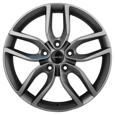 Khomen Wheels 6,5x17/5x114,3 ET49 D67,1 KHW1708 (Hyundai Creta) Gray